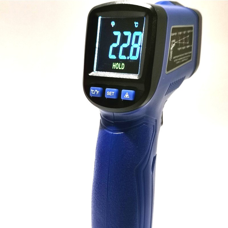 Thermomètre infrarouge à visée laser -50 à 580 °C