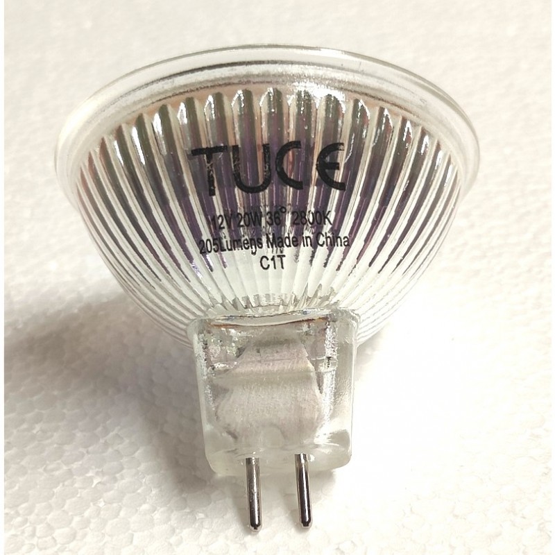 Ampoule halogène MR16 de 20 W à culot GU5.3