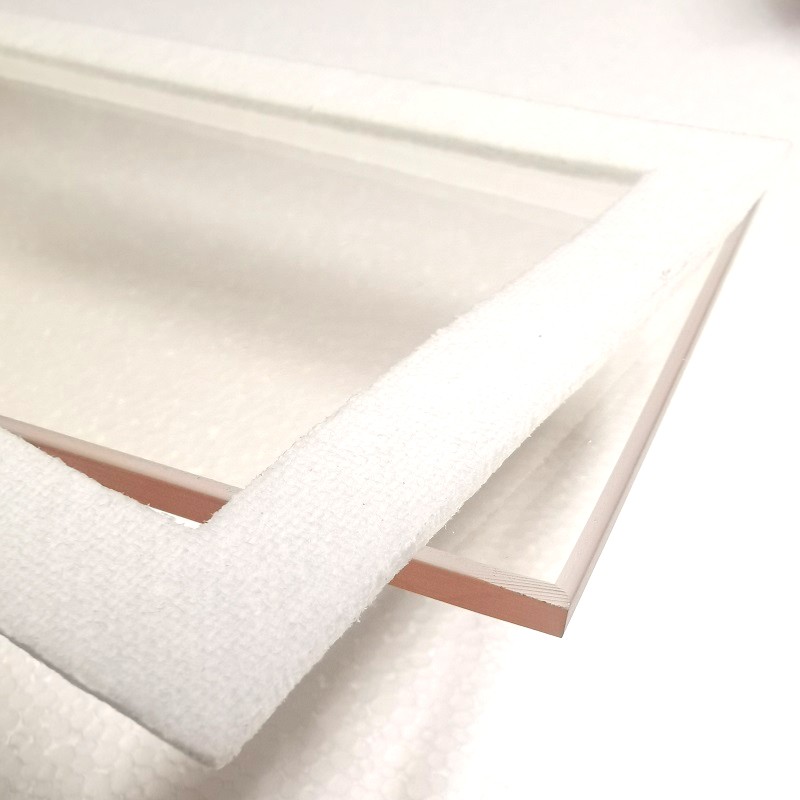 358-1 Vitre et joint pour porte de four à pizza GGF 350x100x4 mm – Image 1