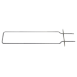 Resistencia 1400W con brida 220x30 mm