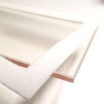 Vidrio y sello para la puerta del horno de pizza GGF 250x100x4 mm