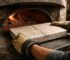 Removing the cracked oven stone