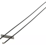 Résistance Blindée S100 900W Ø6,25 Voûte pour Four Moretti Forni