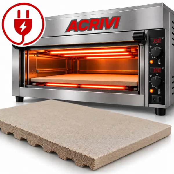 Pietra refrattaria per forno pizza elettrico