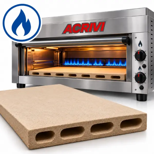 Piedra refractaria para horno de pizza a gas
