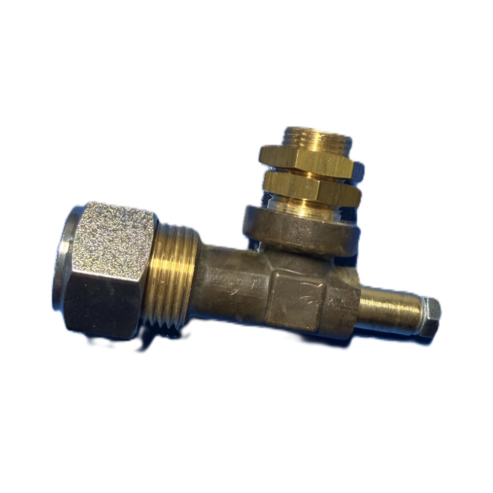 Porte-buse principal M10 pour four à pizza gaz tube Ø 12 mm